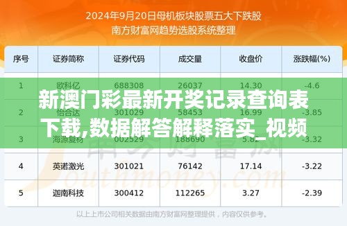 新澳最新開門獎(jiǎng)歷史記錄-新澳最新開獎(jiǎng)歷史回顧